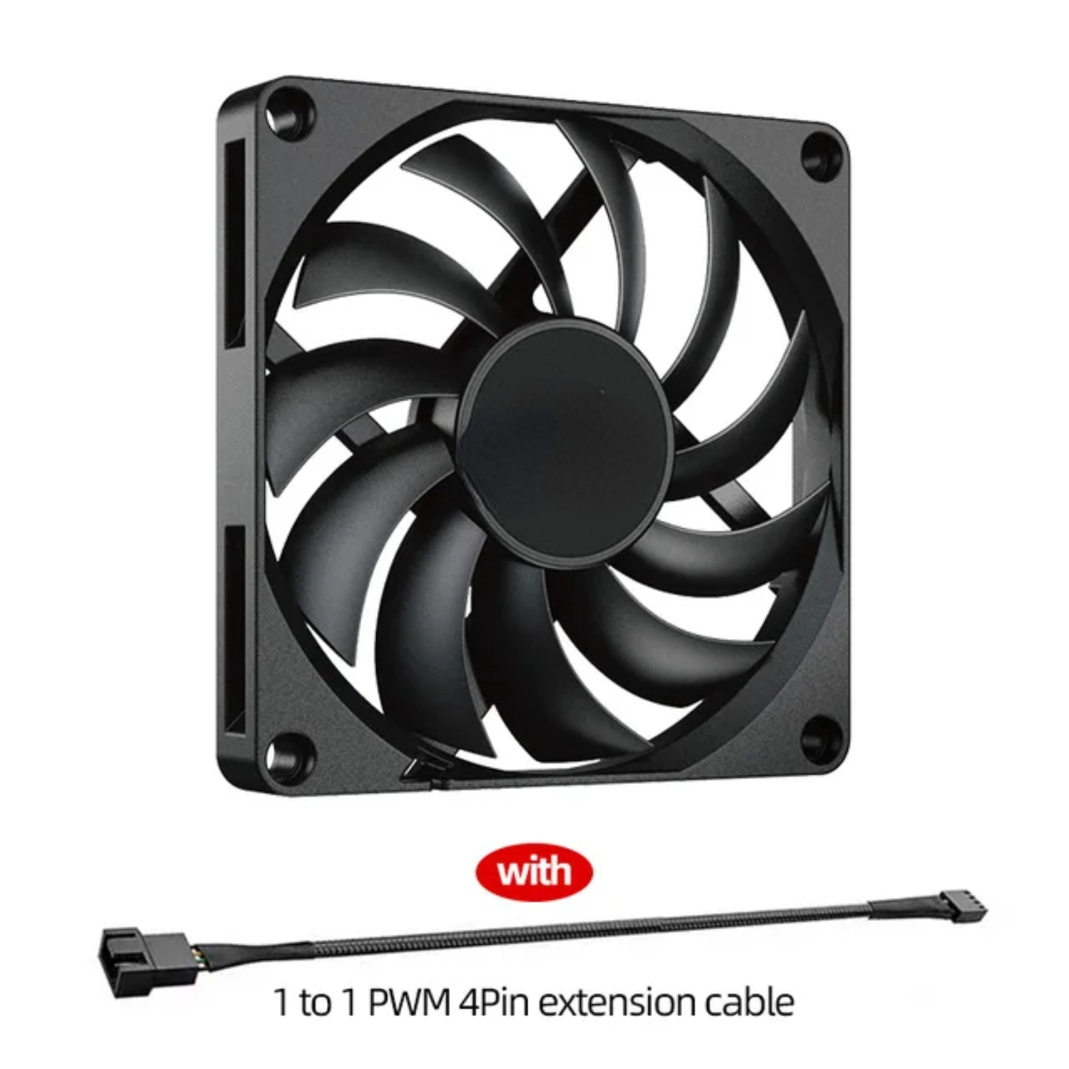 ZNGPNG The perfect choice for your cooling needs this sleek and ultrathin IDCOOLING 80mm PWM