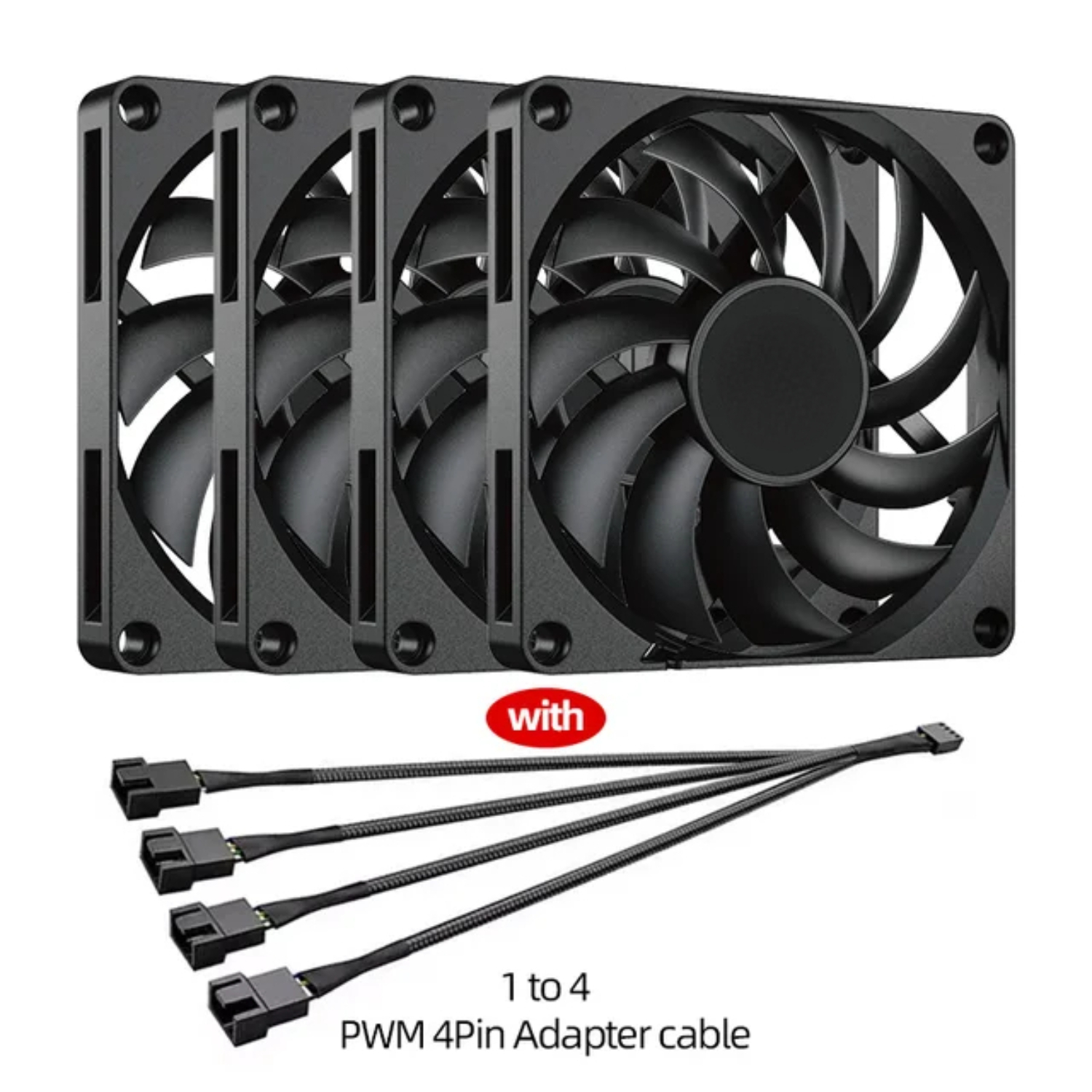 ZNGPNG The perfect choice for your cooling needs this sleek and ultrathin IDCOOLING 80mm PWM