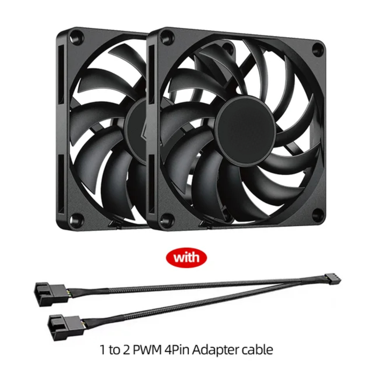 ZNGPNG The perfect choice for your cooling needs this sleek and ultrathin IDCOOLING 80mm PWM