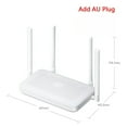 ZNGPNG WiFi 6 Mesh Router AX1500 1500Mbps Works with Mi App Network