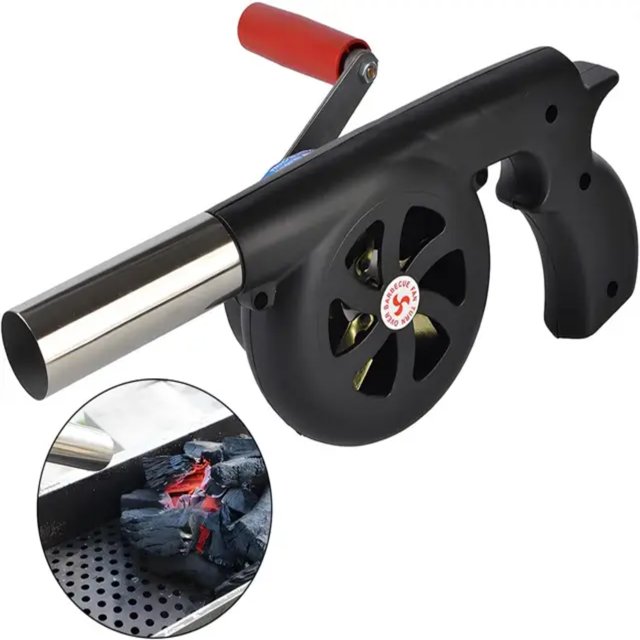 ZNGXZB Hand Crank Portable Barbecue Air Blower Convenient Outdoor BBQ
