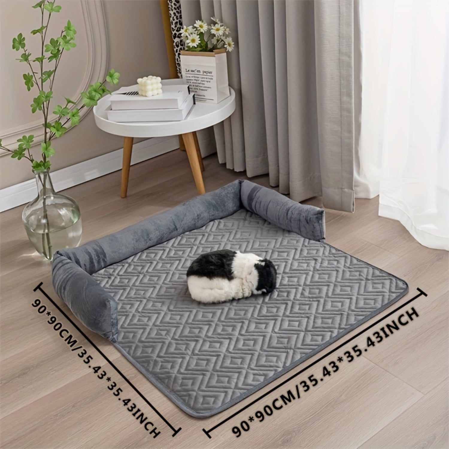 ZNGYXN 1pc Cozy Pet Sofa Bed WaterResistant Easy to Clean & Ultimate