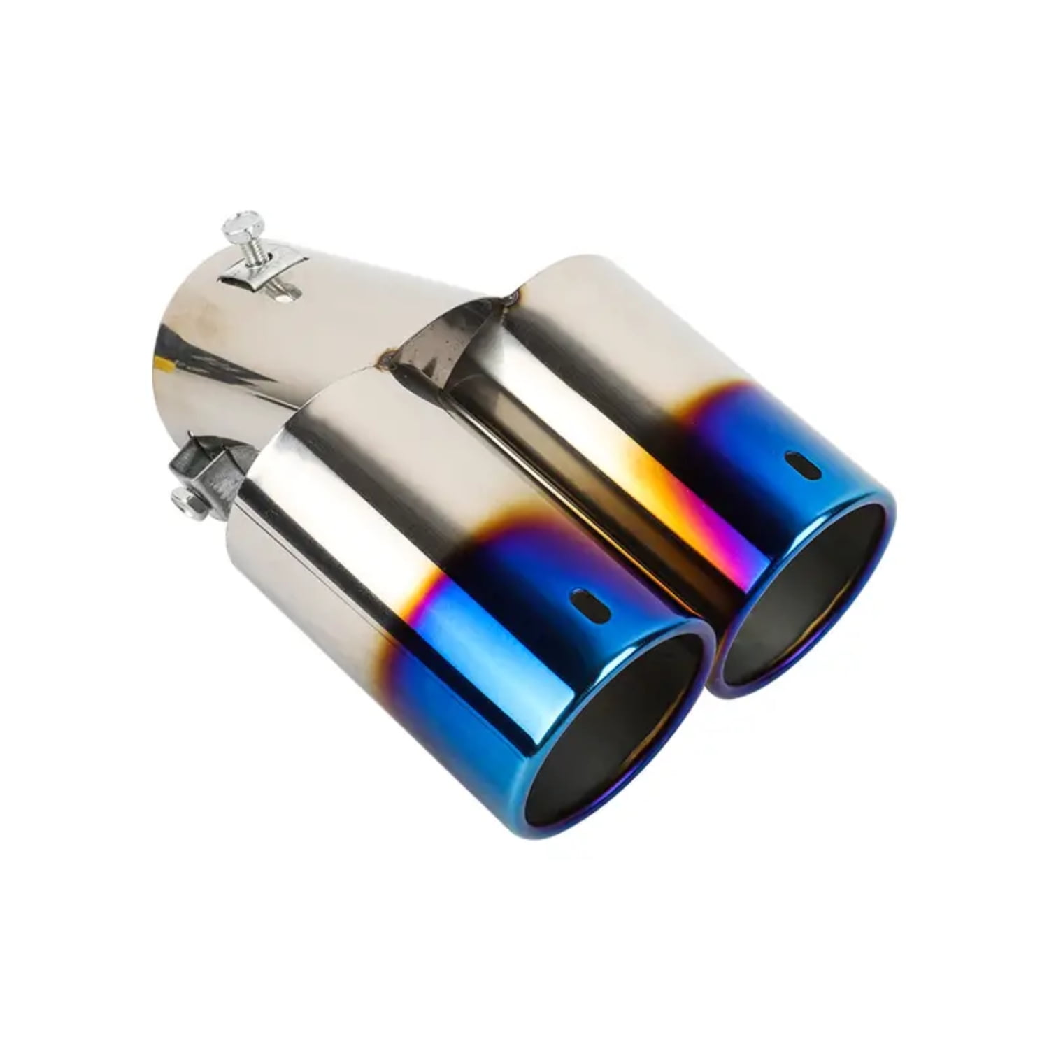 ZNGYXN Car Exhaust Muffler Tip Silencer Stainless Steel Tail Pipes