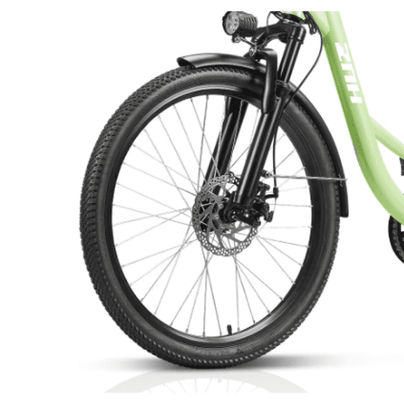 ZNH 24" Complete EBike Front Wheel, Direct Replacement for ZNH19SR Electric Bike, Disc Brake Ready