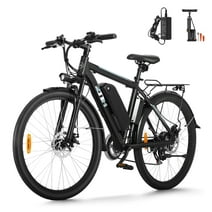 ZNH Electric Bike 26" Electric Mountain Bicycles 350W Motor E bike 21 Speed 36V 10Ah Electric Commuter Bike 20MPH Black Electric Bicycle Ebike