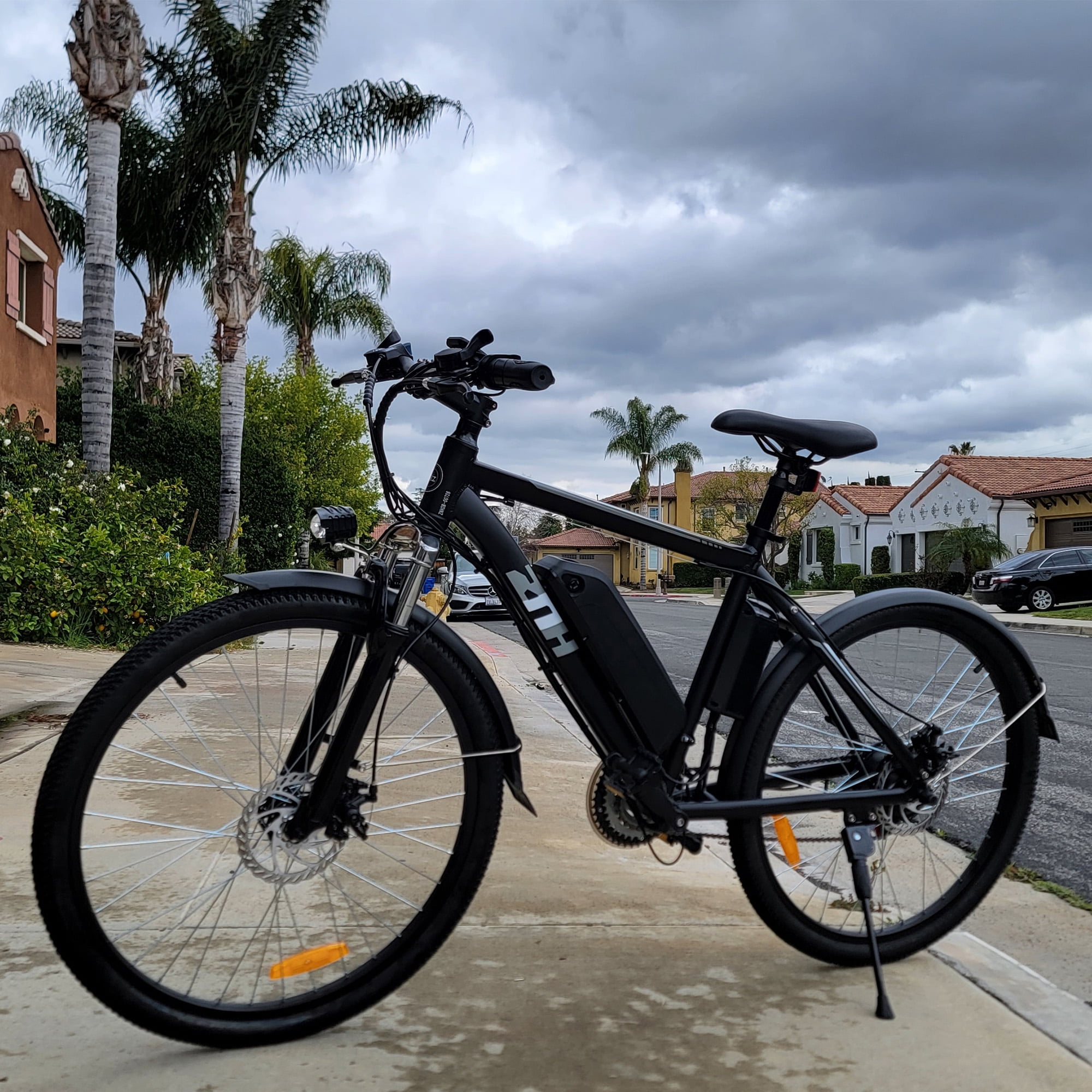 ZNH Electric Bike 26" Electric Mountain Bicycles 350W Motor E bike 21