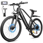 ZNH 1000W Electric Bike for Adults|26Ebike 48V 13Ah Removable Battery Electric Mountain Bike|7 Speed|UL2849 Certified|Black