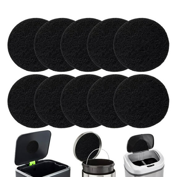 ZNNT 1/5Pcs Compost Bucket Activated Charcoal Filter Trash Can Bin Deodorant Cotton Pad Kitchen Car Refrigerator Odor Absorbing Purifying Deodorizer Sheet -Clearance-Deodorant Cotton Sheet
