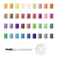 thumbnail image 1 of ZNNT 24/36/48/60Pcs/Set Shifting Watercolor Paint Kit Metallic Forestry Painting Palette Portable Glitter Solid Paint Box Kids Adults Beginners Artists DIY Art Supplies_Clearance_Watercolor Paint, 1 of 8
