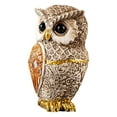 thumbnail image 1 of ZNNT Owl Statue Realistic Look Animal Themed Ornament Owl Collectible Figurine Home Decor Office Desk Accessory _Clearance Decorative Statue, 1 of 8