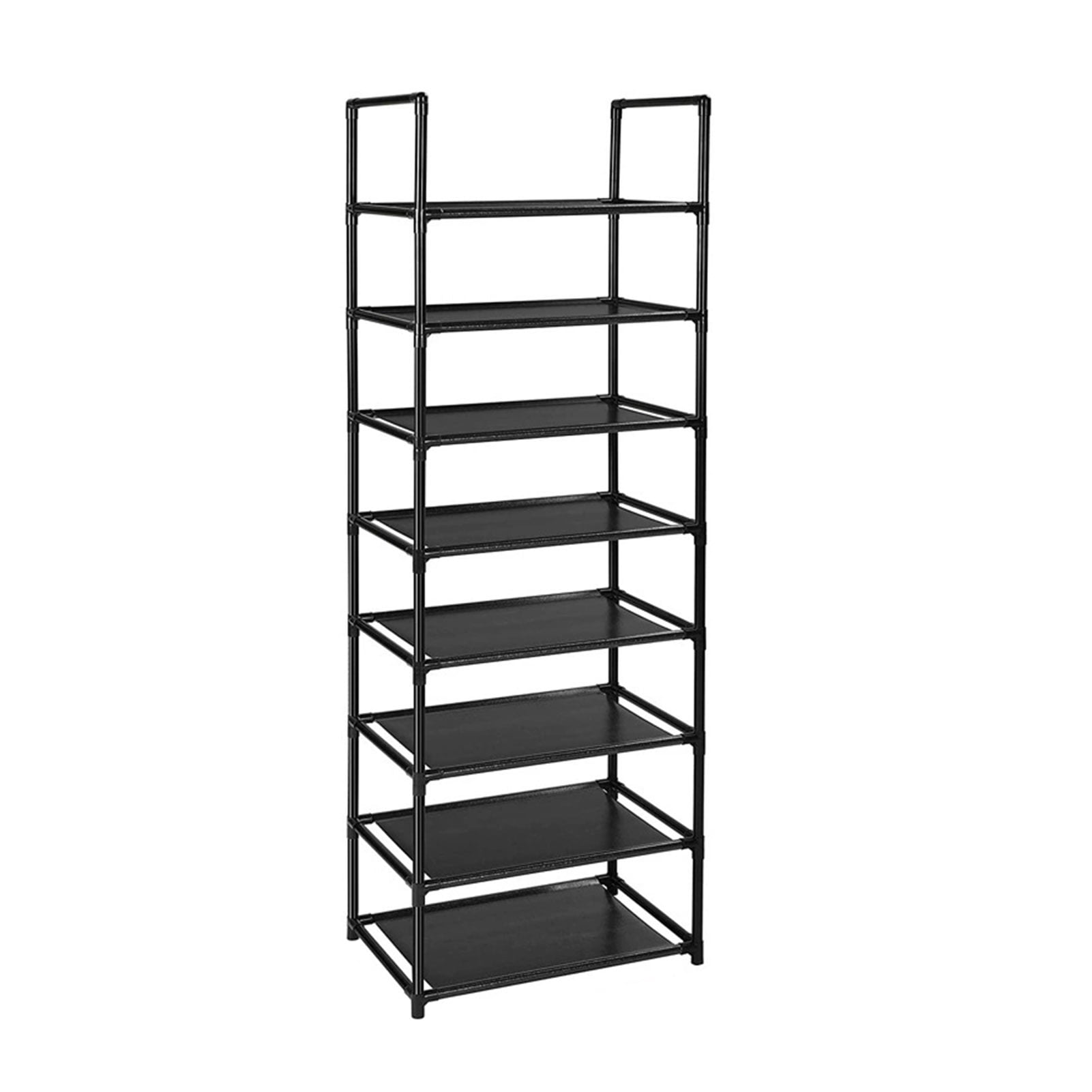 ZNNT Shoe Rack with Dustproof Cover High Stability Strong Load-bearing ...