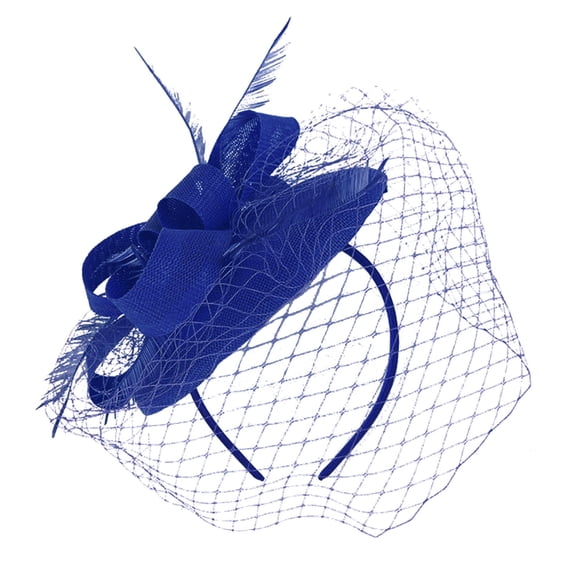 ZNQHFRE Headband For Women,Pillbox Headband Hat For Tea Party Cocktail Ball Wedding Church