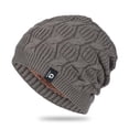 thumbnail image 1 of ZNQHFRE Men Women Warm Plush Lined Knit Beanie, Thick Outdoor Pull‑On Hat For Autumn Winter, 1 of 3