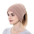 thumbnail image 1 of ZNQHFRE Unisex Knitted Hat , Foldable Slouchy Wind‑Proof Ear‑Protective Beanie For Beach Hiking Travel Daily Casual Wear, 1 of 3
