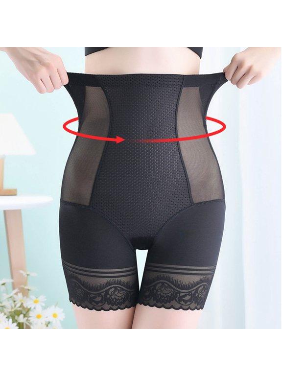 Women Shorts, Hip Lifting Compression Briefs Underwear Black 2XL