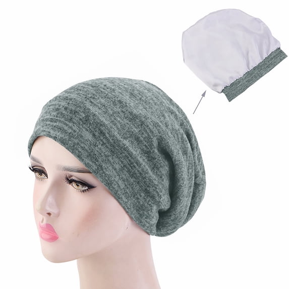 ZNQHFRE Women Soft Lightweight Beanie Cap, Breathable Sleeping Chemo Cap Daily Head Cover