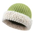 thumbnail image 1 of ZNQHFRE Women Thickened Knitted Beanie Hat, Large‑Head‑Friendly Warm Cap With Ear Protection, Face‑Slimming, 1 of 2