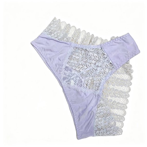 ZNQHFRE_Women's High Waist Panties, Comfortable Smooth Breathable Daily Ladies Underwear_Light Violet_S
