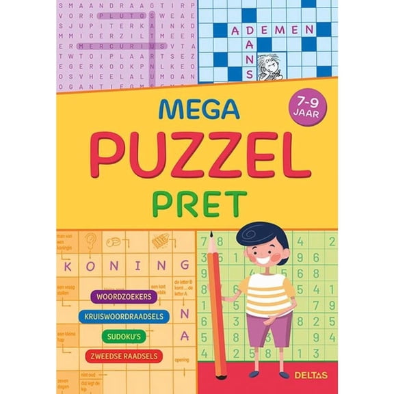 ZNU Mega puzzelpret (7-9 j.) (Paperback)