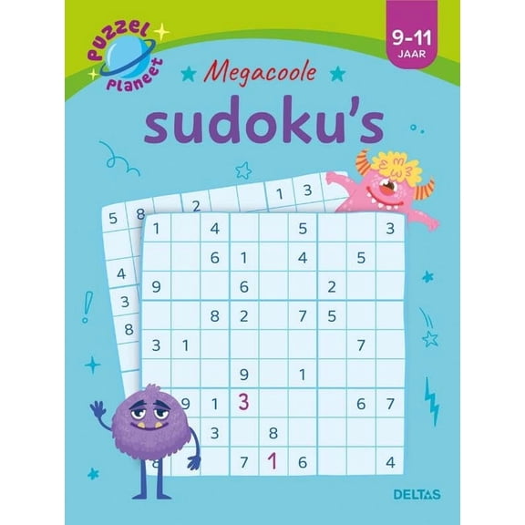 ZNU Puzzelplaneet - Megacoole sudoku's (9-11 j.) (Paperback)