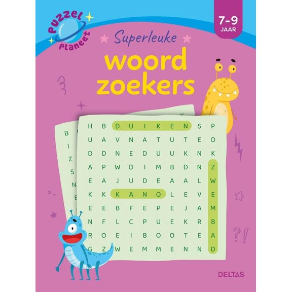 ZNU Puzzelplaneet - Superleuke woordzoekers (7-9 j.) (Paperback)