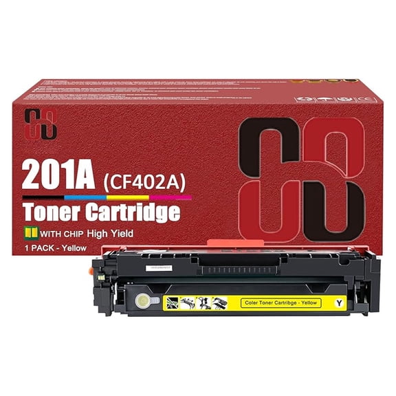 ZNWR 201A Toner Cartridges Compatible for HP CF400A CF401A CF403A CF402A Toner Cartridge Work for HP Laserjet Pro M252dw M252dn M252n MFP M277n M277dw M277c6 Printers