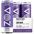 thumbnail image 1 of ZOA Zero Sugar Energy Drink, Frosted Grape, 12oz (12-Pack), 1 of 7
