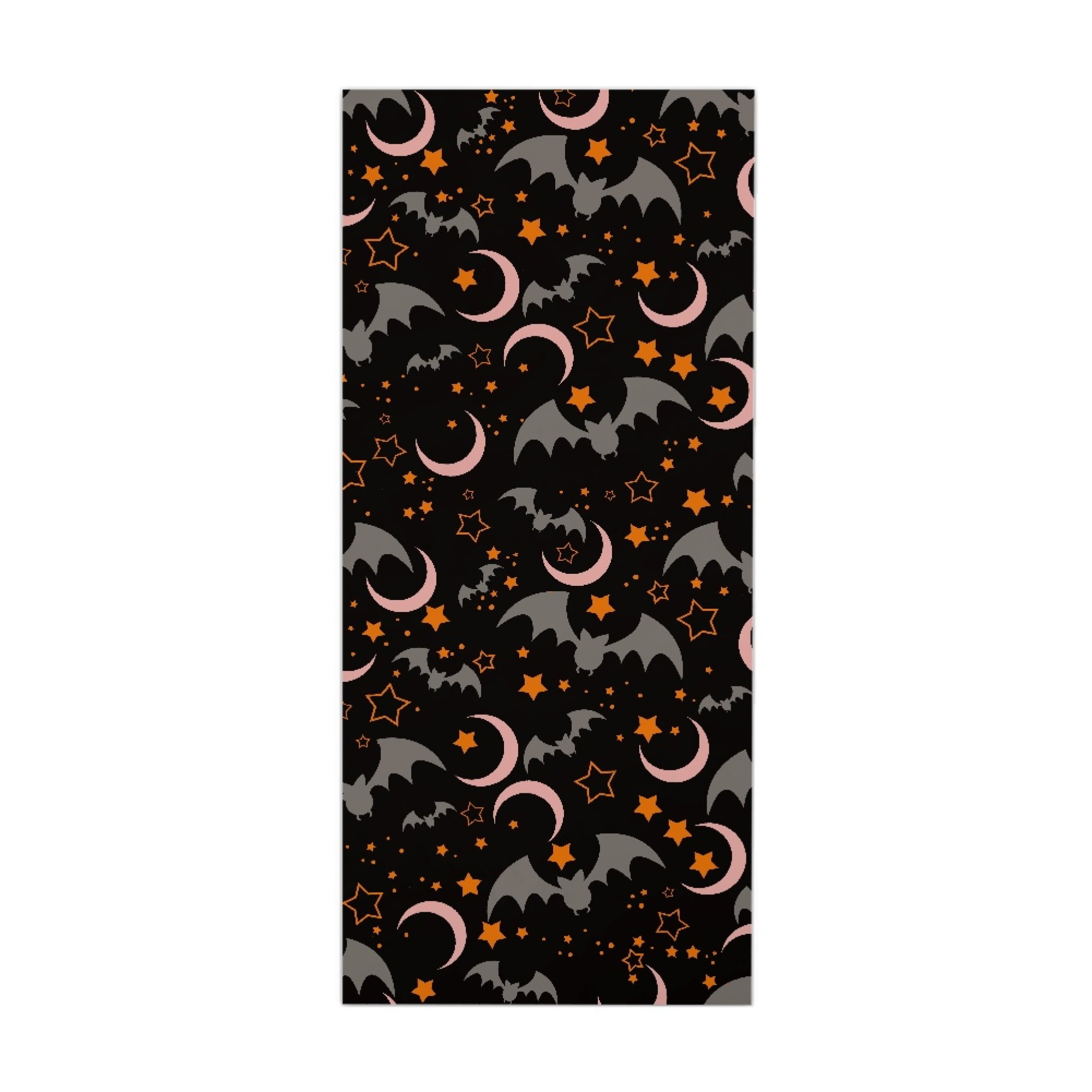 ZOCAVIA Halloween Door Cover Decor Bat Family Door Cover 32” x 78” for