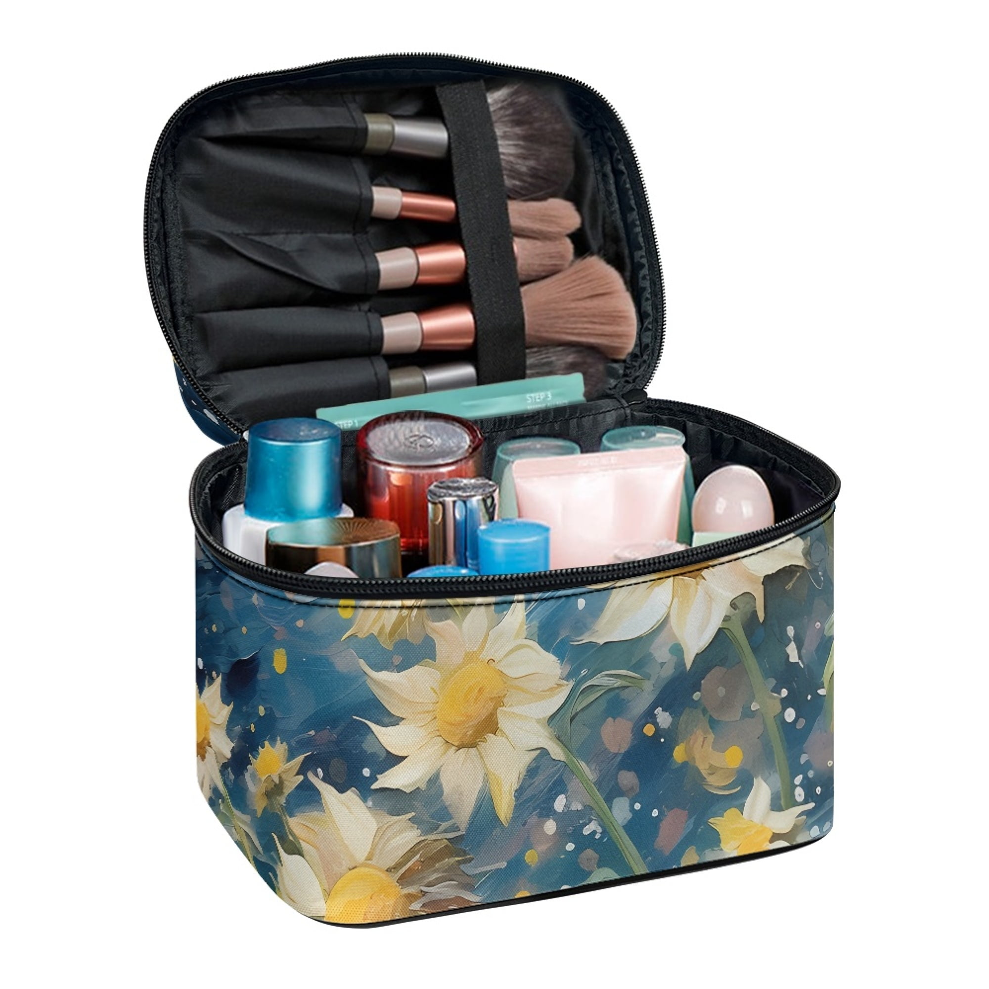 Makeup Bag Case Cosmetic Makeup Organiser Bag with Pouch at Rs 850.00 | Cosmetic  Bags | ID: 2851784054812
