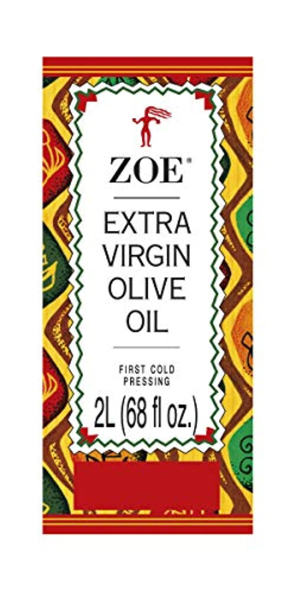 ZOE Extra Virgin Olive Oil, 68 oz, 2 Liter