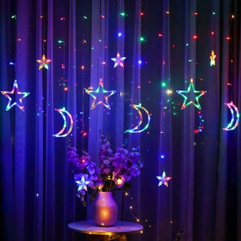 Moon star led string lights deals