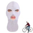 thumbnail image 1 of ZOELNIC 3 Holes Balaclava Ski Mask, Thin Three Holes Full Face Mask for Motorcycle Bike Hunting Cycling Cap Ski White, 1 of 9