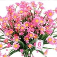 thumbnail image 1 of ZOELNIC Artificial Daisies, Artiflr 6 Bundles Pink Fake Faux Chrysanthemum Spring Flowers Wedding Home Decoration, 1 of 8