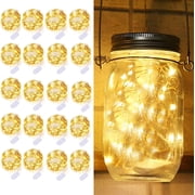 ZOELNIC Battery Operated Waterproof LED String Lights 20 Pack