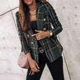 thumbnail image 1 of ZOELNIC Womens Lightweight Blazers Casual Long Sleeve Double Breasted Open Front Blazer Jackets Work Suits, XL, 1 of 4