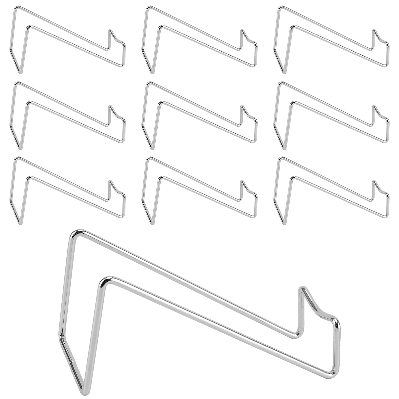 ZOENHOU 10 PCS 7 x 2.9 x 3.1 Inches Single Wine Racks, Iron Wine Bottle Holder, Modern Single Wine Bottle Holder for Bar, Wine Cabinet