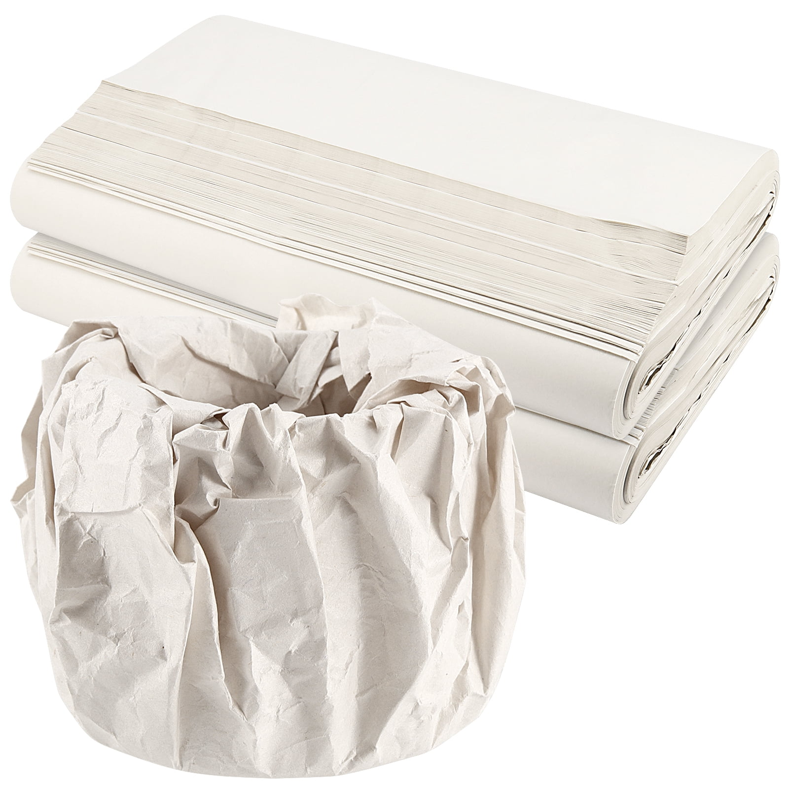 ZOENHOU 400 Sheets 17 x 27 Inch Newsprint Packing Paper, Unprinted ...