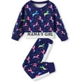 thumbnail image 1 of ZOEREA Toddler Baby Girls Clothes Outfits Long Sleeve Pullover Sweatshirt Tops + Pants Set Fall Winter Sweatsuits 1-6T, 1 of 6
