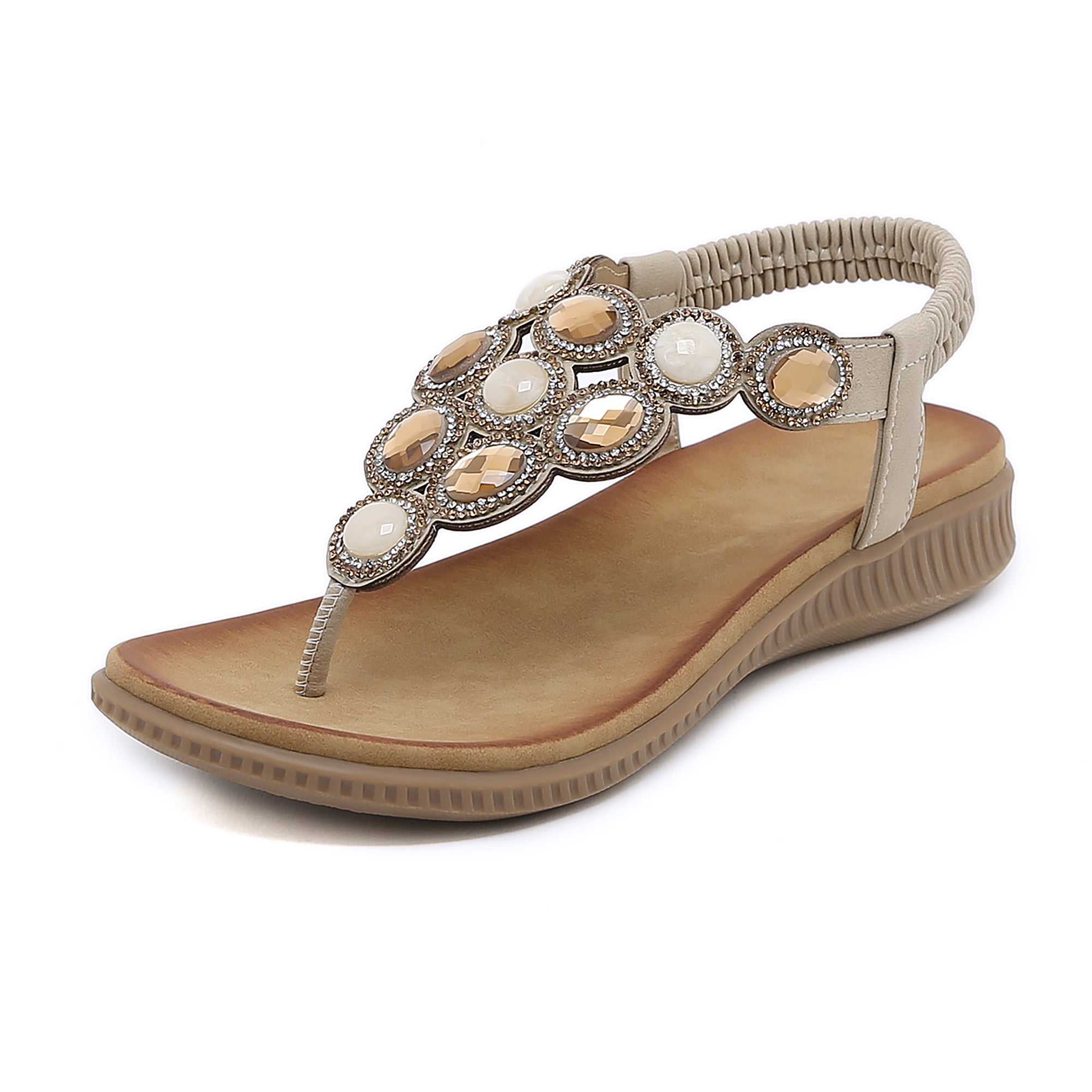 Flip Flops Oka-b DREAM PAIRS Women's Flat Sandals Arch Support