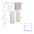 thumbnail image 1 of ZOES HOMEWARE Extendable Clothes Drying Racks Foldable for Laundry, Metal Collapsible Folding Dry Rack Clothing, 1 of 7