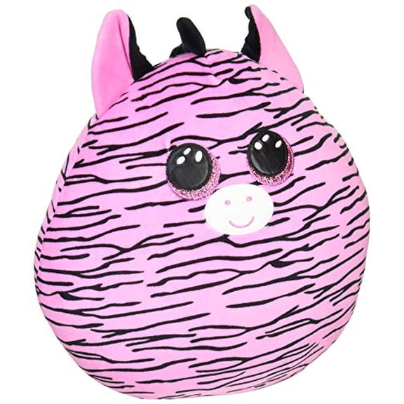 ZOEY PINK ZEBRA SQUISH 14"
