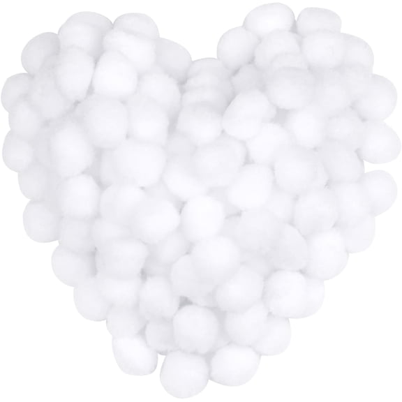 ZOEZOE 150 Pieces Pom Poms, 1 Inch Blue Craft Pom Poms, Fuzzy Pompom Puff Balls, Small Pom Pom Balls for DIY Arts and Crafts Projects, Home Decorations