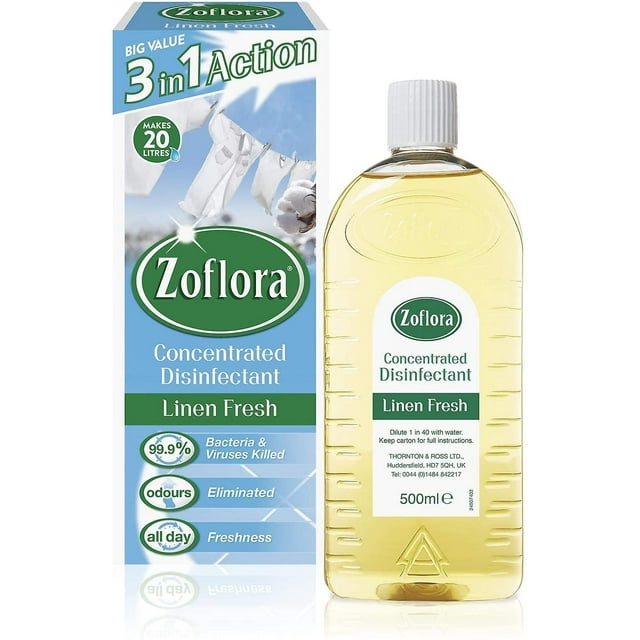 ZOFLORA NEW (LINEN FRESH) 500ML