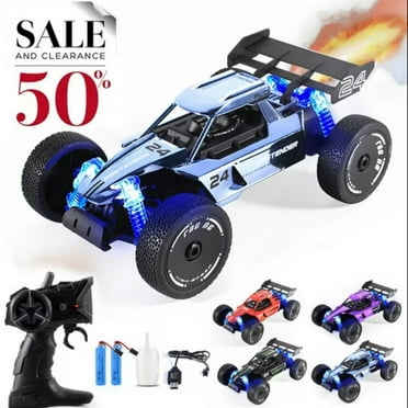 ZOGYMOZ Remote Control Cars, 1:16 High Speed RC Cars, off Road RC Truck with 2 Batteries, Boys Toys Ages 5+, Blue