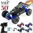 thumbnail image 1 of ZOGYMOZ RC Cars with 2 Batteries, 1:16 Remote Control Cars with Spray, 2.4 Ghz off Road RC Truck for Kid, Black, 1 of 10