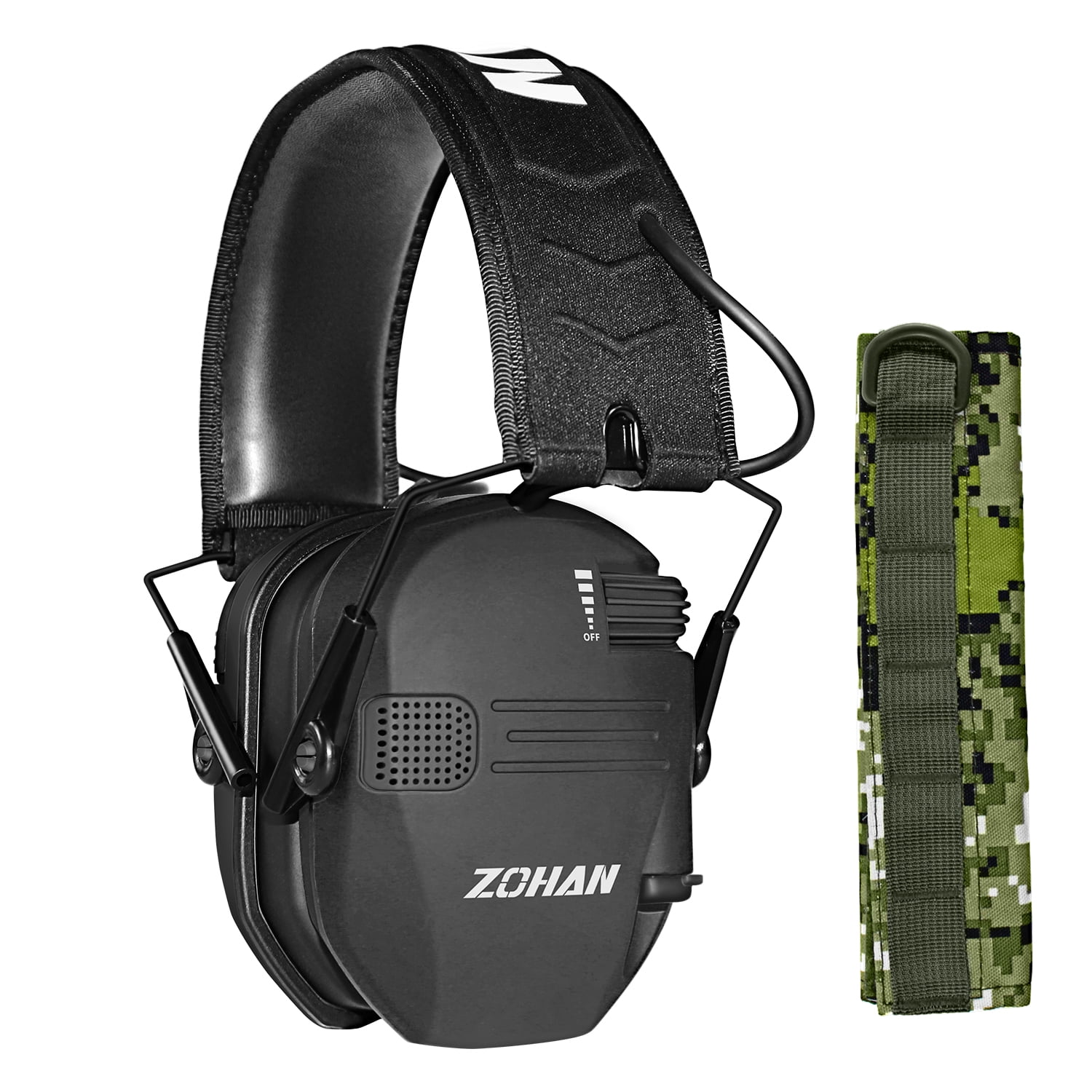 ZOHAN 025 Electronic Earmuffs, Shooter's Hunting & Gun Range Protection