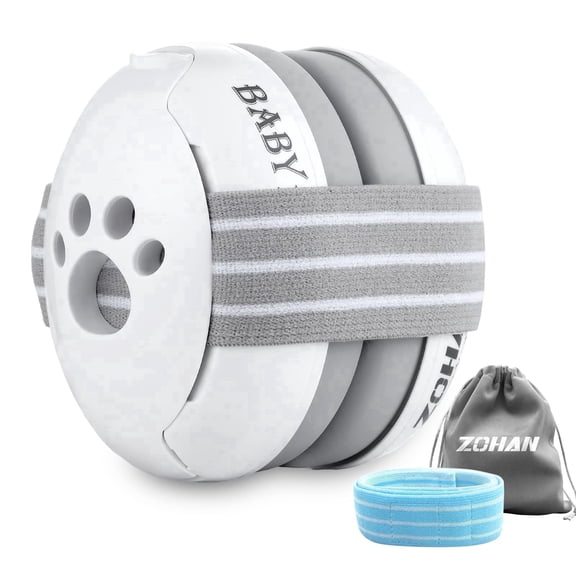 ZOHAN EM001 Baby Ear Muffs Noise Canceling Protection Earmuffs for Toddler Infant up to 36 Months