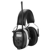 ZOHAN EM042 AM/FM Radio Headphone with Digital Display, 25dB NRR Ear Protection Noise Reduction Earmuffs