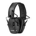 thumbnail image 1 of ZOHAN EM054 Electronic Shooting Ear Protection with 4X Sound Amplification, Slim Active Noise Reduction Earmuffs for Gun Range,Hunting - Black, 1 of 9