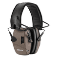 thumbnail image 1 of ZOHAN EM054 Electronic Shooting Ear Protection with 4X Sound Amplification, Slim Active Noise Reduction Earmuffs for Gun Range,Hunting - Brown, 1 of 10